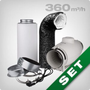 L&uuml;ftungsset 360 silent, S&P L&uuml;fter & AKF