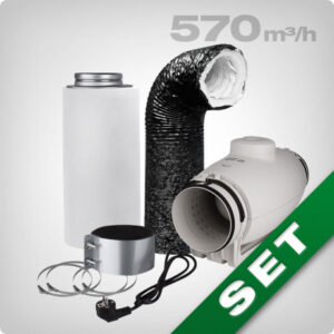 L&uuml;ftungsset 570 silent, S&P L&uuml;fter & AKF