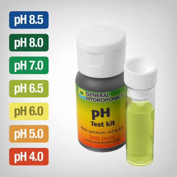 GHE pH-Test-Kit f&uuml;r bis zu 500 Tests | growboxen.eu