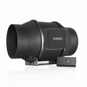 AC Infinity CLOUDLINE PRO S6, leises Inline-Lüftersystem mit Drehzahlregler, 150 mm