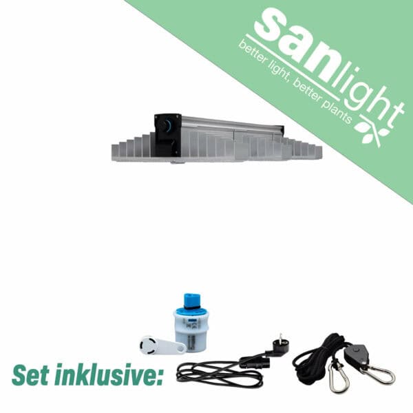 SANlight EVO 1.5 LED Beleuchtungsset, mit Kabel und Dimmer SANlight EVO 3-80 1.5 1 Stück Magnetdimmer