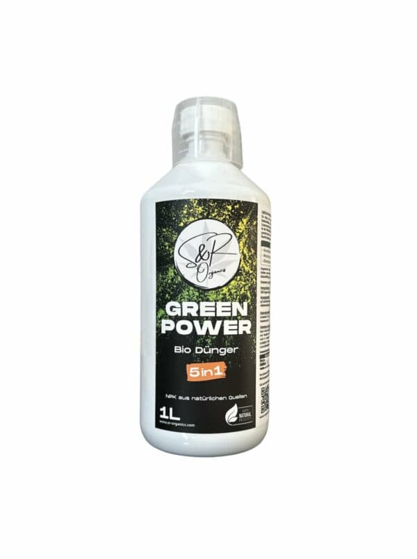 S&R Organics Green Power 5in1 Bio Dünger, 1L