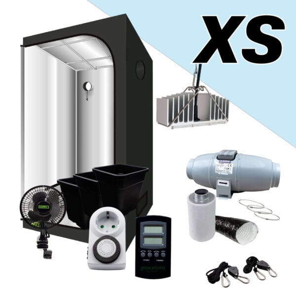 SANlight Premium XS Growbox Komplettset 60x60x140cm Expert-Setup