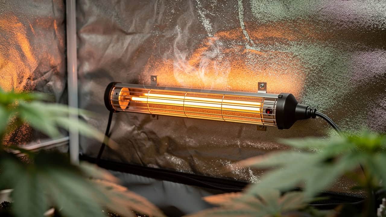 Gewächshausheizung für gleichmäßige Wärmeverteilung